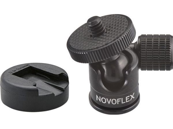 Novoflex M-NEIGER II, kaldskobeslag, svart, 1 kg, 1/4", 42 mm, 32 g