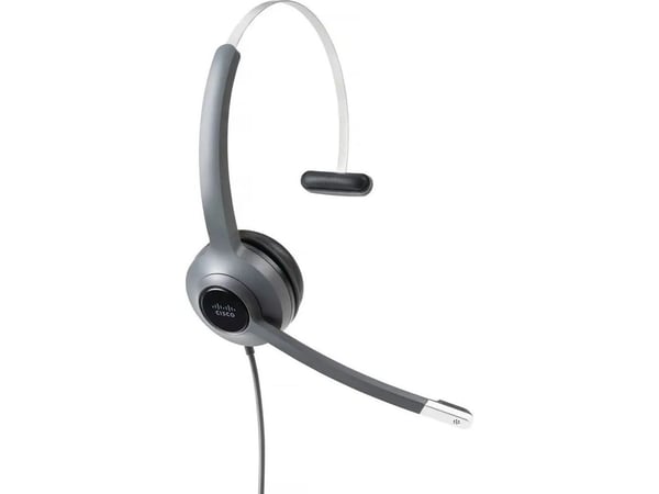 Cisco 521 Wired Single - Hodesett - on-ear - kablet - 3,5 mm jakk