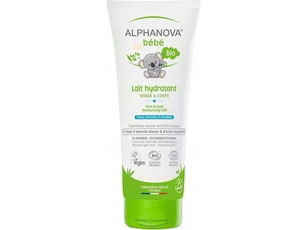 Alphanova Bebe fuktighetsgivende melk for atopisk hud 200 ml