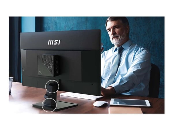 MSI PRO MP275Q - LED-skjerm - 27" - 2560 x 1440 WQHD @ 100 Hz - IPS - 300 cd/m² - 1300:1 - 1 ms - 2xHDMI, DisplayPort - høyttalere - svart