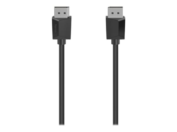 Hama Essential Line - DisplayPort-kabel - DisplayPort (hann) til DisplayPort (hann) - DisplayPort 1.2 - 3 m - 4K(4096 x 2160) støtte - svart