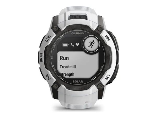 Garmin Instinct 2X Solar - 50 mm - fiberforsterket polymer - Ja smartklokke med bånd - håndleddstørrelse: 145-228 mm - monokrom - 64 MB - Bluetooth...