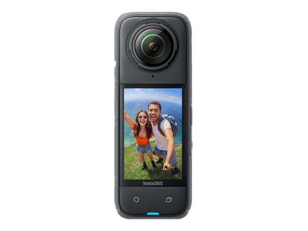 Insta360 X4 - 360 actionkamera - 8K / 30 fps - 72 MP - Wi-Fi, Bluetooth inntil 10 m - svart