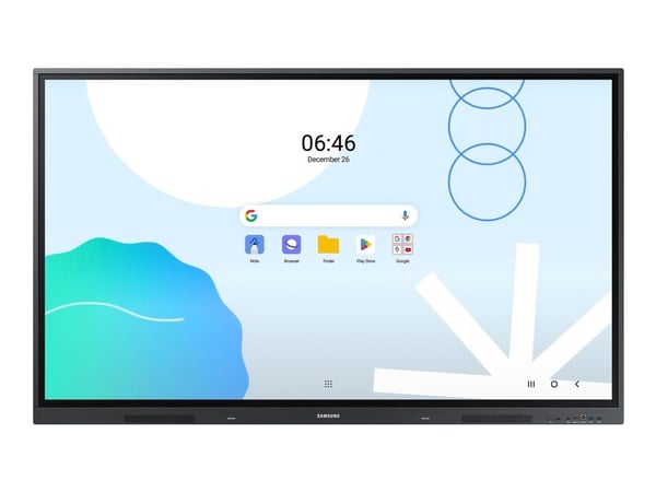 Samsung Interactive Display WA75D - 75" Diagonalklasse WAD Series LED-bakgrunnsbelyst LCD-skjerm - utdanning / næringsliv - med innebygd interaktiv...