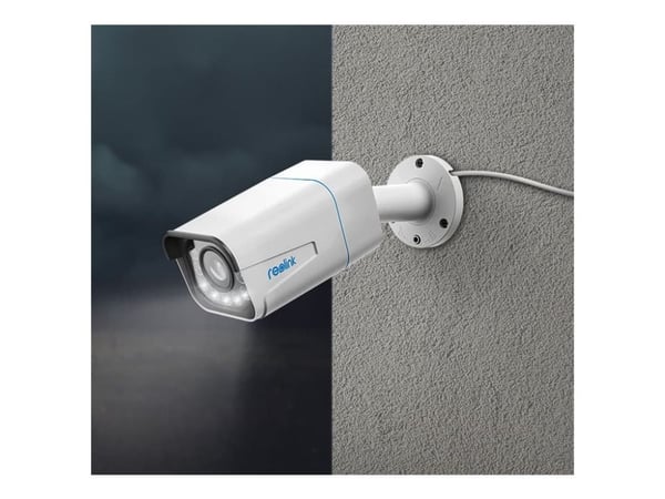 Reolink P430 - Nettverksovervåkingskamera - kule - innendørs, utendørs - værbestandig - farge (Dag og natt) - 8 MP - 3840 x 2160 - 4K - lyd - LAN -...
