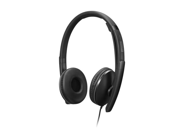 Lenovo Gen 2 - Hodesett - on-ear - kablet - USB-C - svart - Zoom Certified