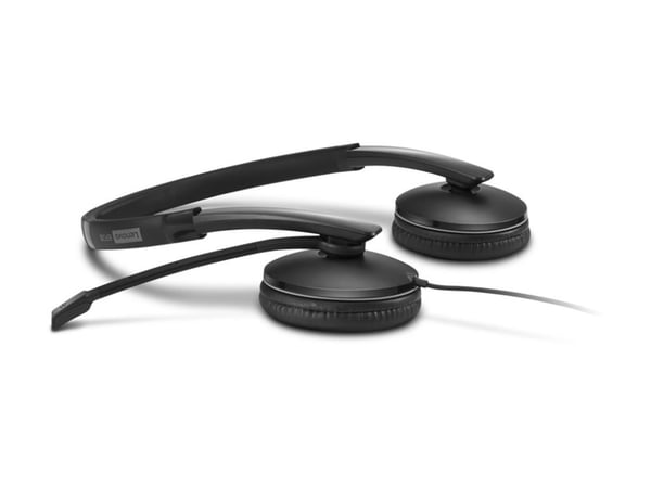 Lenovo Gen 2 - Hodesett - on-ear - kablet - USB-C - svart - Zoom Certified