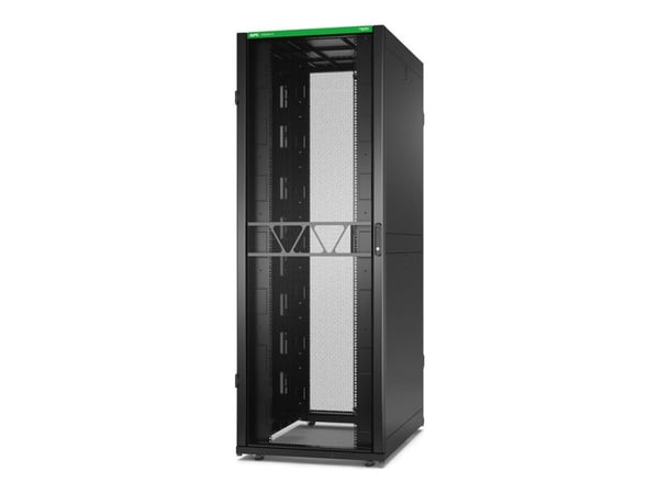 APC NetShelter SX Gen 2 - Rack skåp - 2258 H x 800 B x 1200 D mm, med sidor - golvstående - svart - 48U - 19" - TAA-kompatibel - för P/N: SMT1000RM...