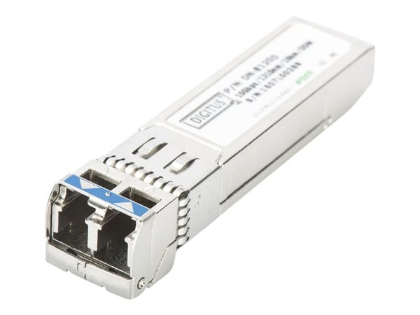 DIGITUS - SFP+ sändar/mottagarmodul - 10Gb Fibre Channel - över fiberoptik - LC multiläge - upp till 300 m - 850 nm