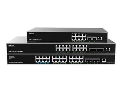 Grandstream GWN7811P - Switch - enterprise, managed - L3 - Styrt - 8 x 10/100/1000 (PoE+) + 2 x 10 Gigabit SFP+ - stasjonær, veggmonterbar, rackmon...