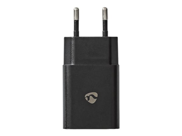 Nedis WCHAU242ABK - Strømadapter - 12 watt - 2.4 A (USB) - svart