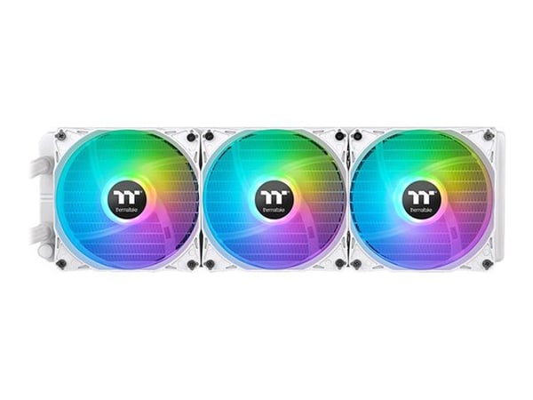 Thermaltake Floe RC 360 - Snow Edition - processor and memory liquid cooling system - Radiatorstørrelse: 360 mm - (for: LGA1156, AM2, AM2+, LGA1366...