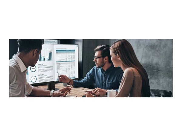 MSI PRO MP275Q - LED-skjerm - 27" - 2560 x 1440 WQHD @ 100 Hz - IPS - 300 cd/m² - 1300:1 - 1 ms - 2xHDMI, DisplayPort - høyttalere - svart