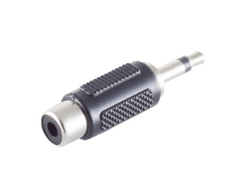 shiverpeaks BS57030, 3.5 mm, musta, Ruostumaton teräs, Uros/naaras, Suora, 1 kpl
