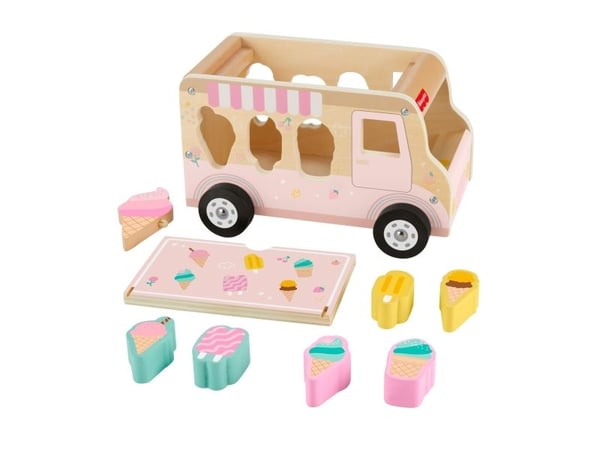 Fisher Price Wood Ice Cream Shape Sorter