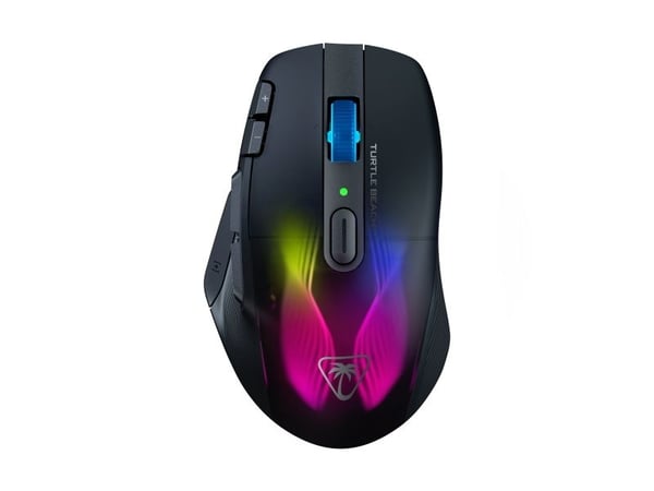 Turtle Beach Kone XP Air, Høyre hendt, Optisk, RF trådløs + Bluetooth, 19000 DPI, Svart