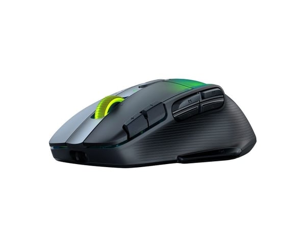 Turtle Beach Kone XP Air, Høyre hendt, Optisk, RF trådløs + Bluetooth, 19000 DPI, Svart