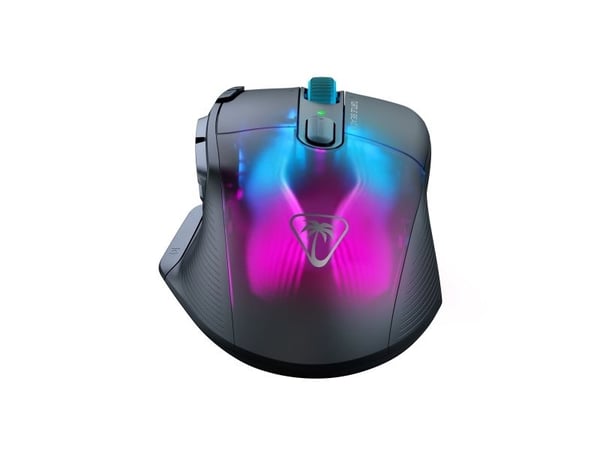 Turtle Beach Kone XP Air, Høyre hendt, Optisk, RF trådløs + Bluetooth, 19000 DPI, Svart