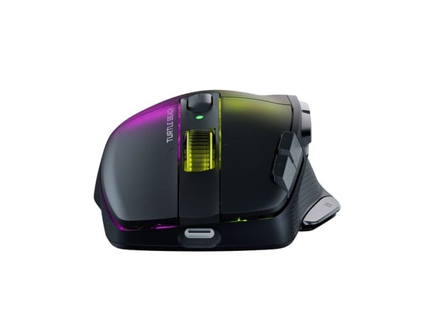 Turtle Beach Kone XP Air, Høyre hendt, Optisk, RF trådløs + Bluetooth, 19000 DPI, Svart