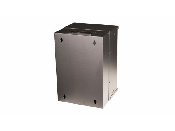 Equip EWM-09-3030-B, Veggmonterbar hylle, 9U, Nøkkellås, 5,93 kg, Sort