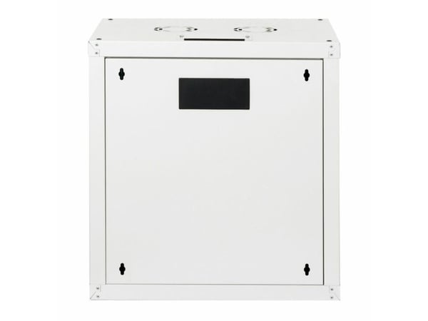 Equip EPM-12-6045-G-CBAA, Veggmonterbar hylle, 12U, Nøkkellås, Rack skinner, 22,5 kg, Lysegrå