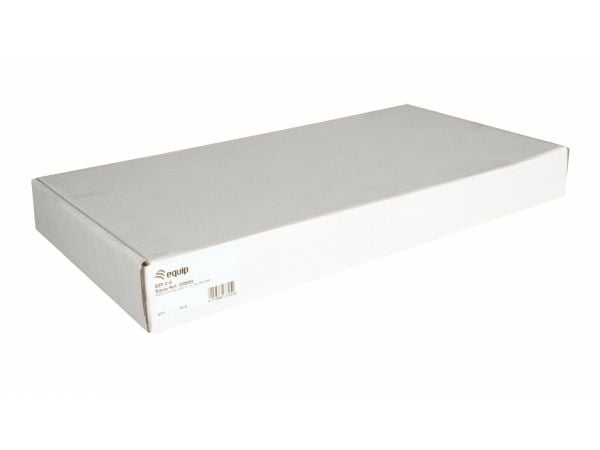 Equip EZF-2-G, Avkjølingsvifte, Lysegrå, 2 vifter, 12 cm, 1U, Tyrkia