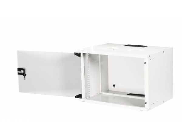 Equip EWM-07-5440-G, Veggmonterbar hylle, 7U, Nøkkellås, 9,06 kg, Lysegrå