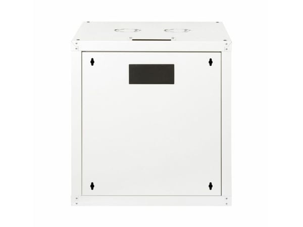 Equip EPM-12-6060-G-CBAA, Veggmonterbar hylle, 12U, Nøkkellås, Rack skinner, 28 kg, Lysegrå
