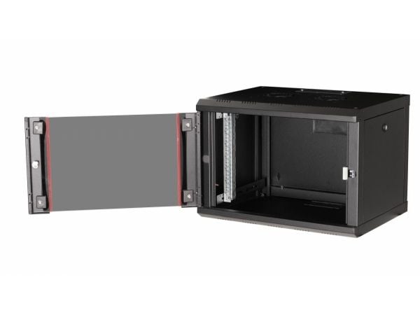 Equip EPM-07-6045-B-CBAA, Veggmonterbar hylle, 7U, Nøkkellås, Rack skinner, 14,5 kg, Sort