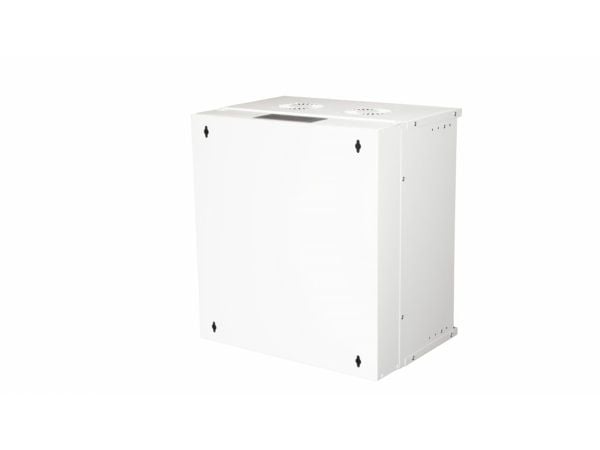 Equip EWM-12-5440-G, Veggmonterbar hylle, 12U, Nøkkellås, 12,5 kg, Lysegrå
