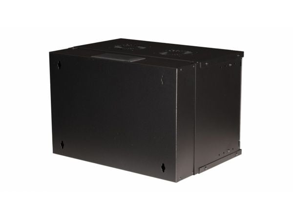 Equip EWM-07-5440-B, Veggmonterbar hylle, 7U, Nøkkellås, 9,06 kg, Sort
