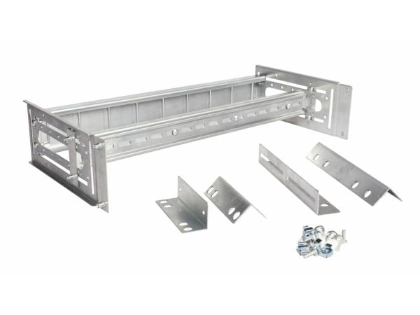 Equip EZR-DIN-3, Rackskinne, Grå, 3U, Tyrkia, 48,3 cm (19"), 485 mm