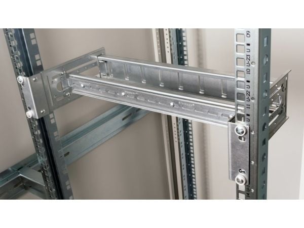 Equip EZR-DIN-3, Rackskinne, Grå, 3U, Tyrkia, 48,3 cm (19"), 485 mm