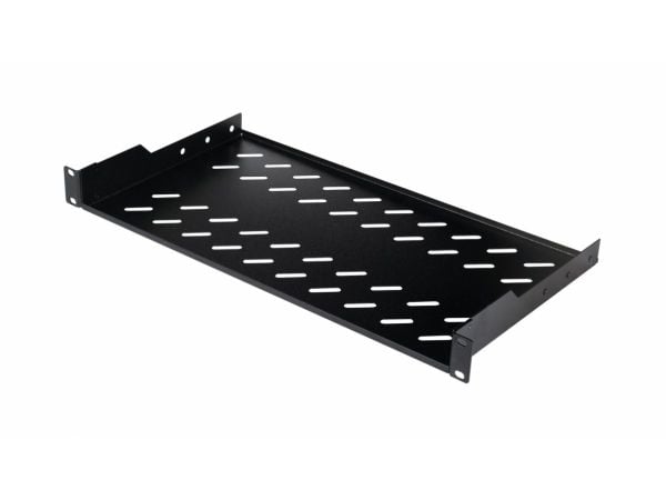 Equip EZFS-19-1-40-B, Rackhylle, Sort, 1U, Tyrkia, 48,3 cm (19"), 485 mm