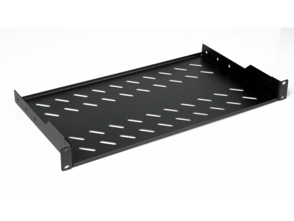 Equip EZFS-19-1-40-B, Rackhylle, Sort, 1U, Tyrkia, 48,3 cm (19"), 485 mm
