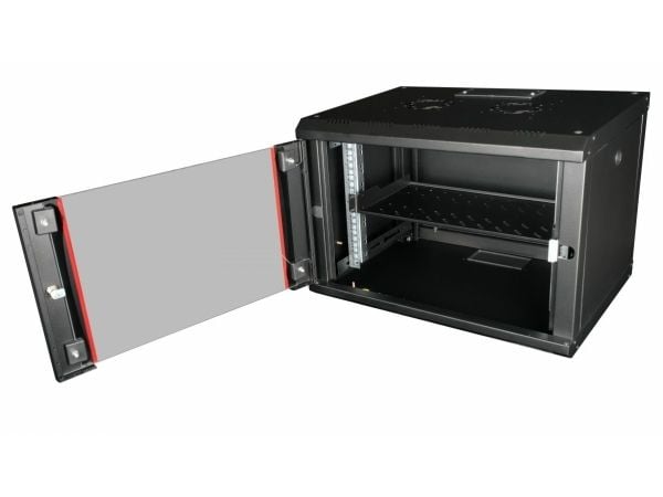 Equip EZFS-19-1-40-B, Rackhylle, Sort, 1U, Tyrkia, 48,3 cm (19"), 485 mm
