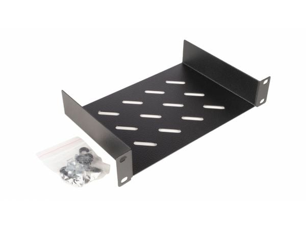 Equip EZFS-10-1-15-B, Rackhylle, Sort, 100 kg, 1U, Tyrkia, 48,3 cm (19")