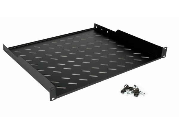 Equip EZFS-19-1-60-B, Rackhylle, Sort, 1U, Tyrkia, 48,3 cm (19"), 482 mm
