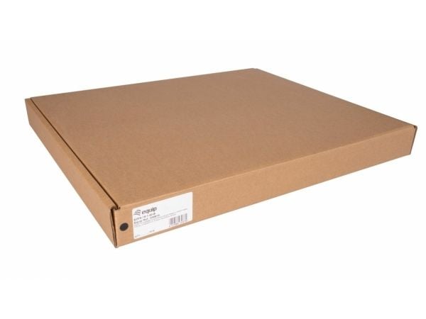 Equip EZFS-19-1-60-B, Rackhylle, Sort, 1U, Tyrkia, 48,3 cm (19"), 482 mm