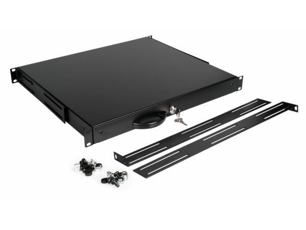 Equip EZD-1-B, Skuffenhet, Sort, 1U, Tyrkia, 48,3 cm (19"), 485 mm