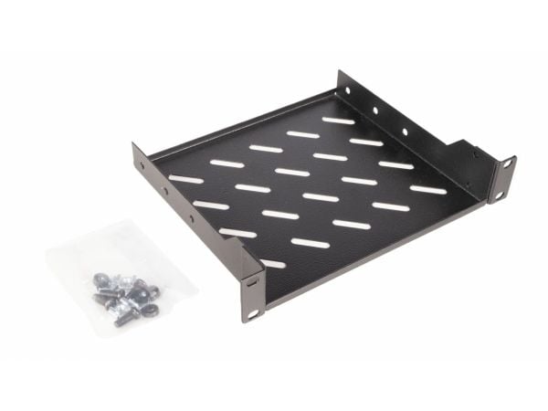 Equip EZFS-10-1-20-B, Rackhylle, Sort, 1U, Tyrkia, 25,4 cm (10"), 255 mm