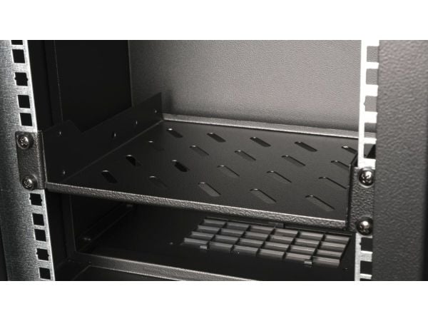 Equip EZFS-10-1-20-B, Rackhylle, Sort, 1U, Tyrkia, 25,4 cm (10"), 255 mm
