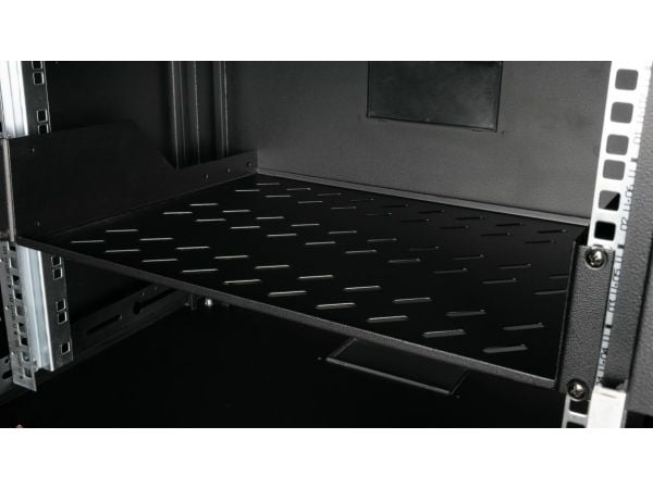 Equip EZFS-19-2-80-B, Rackhylle, Sort, 2U, Tyrkia, 48,3 cm (19"), 482 mm