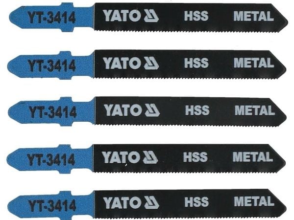 Yato pistosahanterä tyyppi T HCS metallille 5kpl TPI32 YT-3414 YT-3414