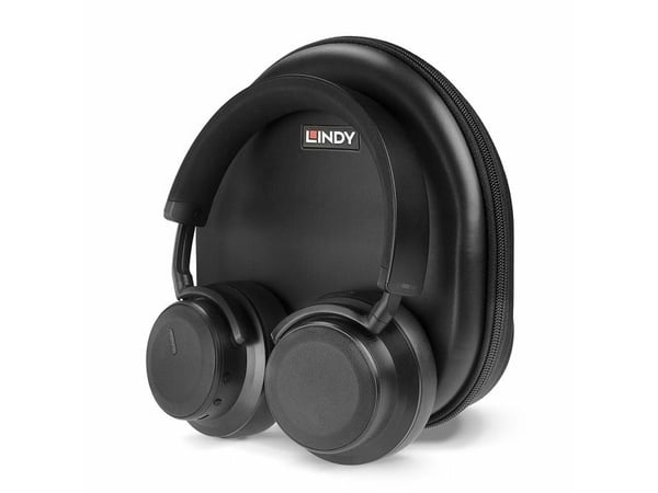 Lindy LH900XW, Ledning & Trådløs, Samtaler/musikk, 284 g, Hodesett, Sort