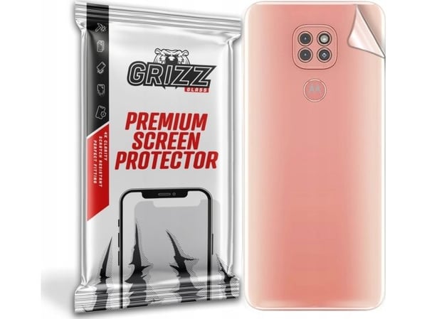 GrizzGlass beskyttelsesfilm til baksiden Grizz Motorola Moto G9 Play
