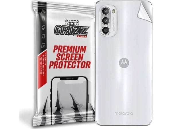 GrizzGlass beskyttelsesfolie til bakside for Motorola Moto G52
