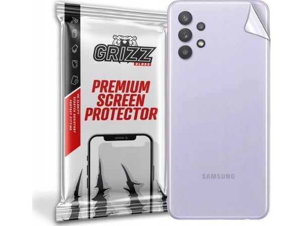 GrizzGlass beskyttelsesfilm bak Grizz Samsung Galaxy A32 4G