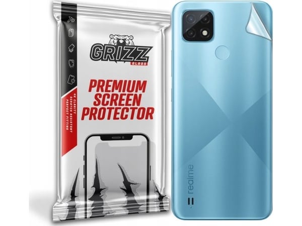 GrizzGlass beskyttelsesfilm for baksiden Grizz Realme C21
