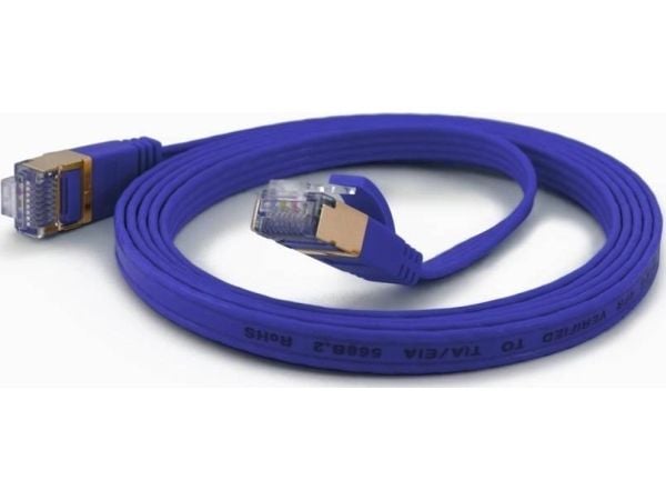 Wantec 7019, 1 m, Cat6a, F/UTP (FTP), RJ-45, RJ-45, RJ-45
